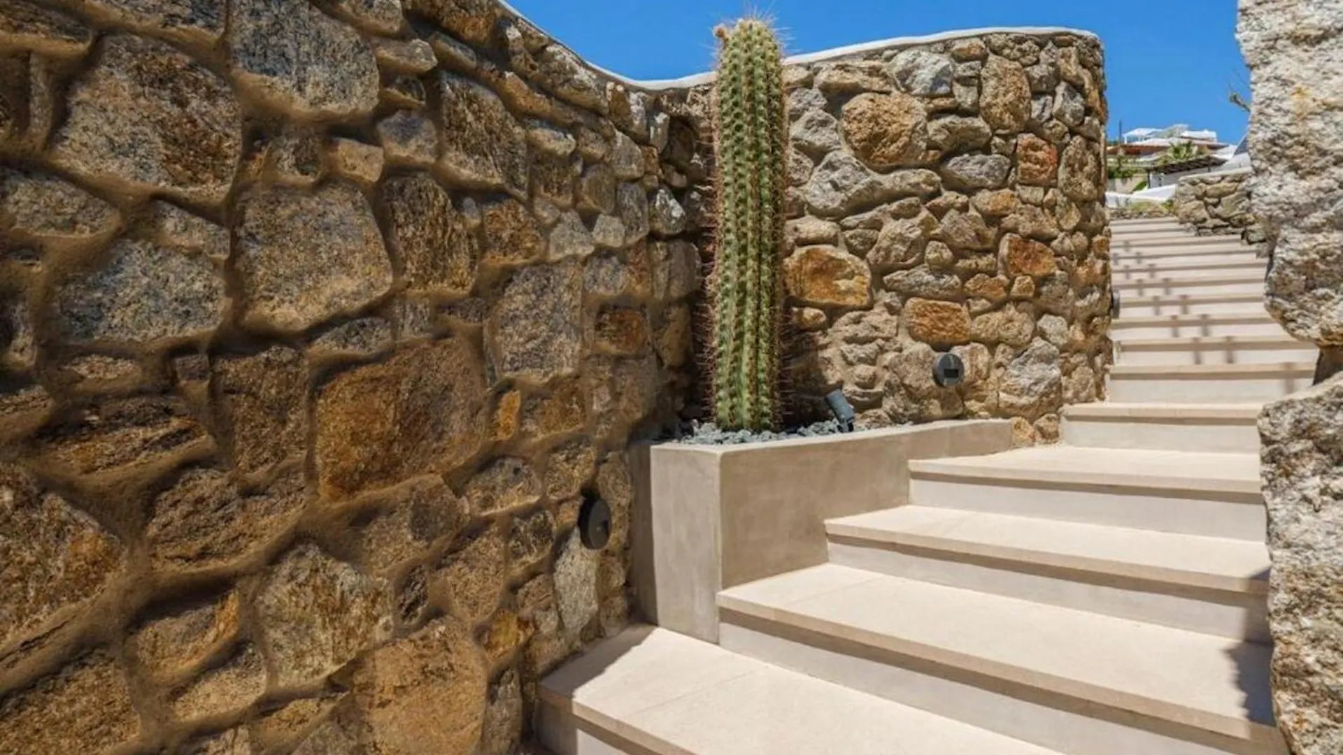 Villa Lilium III - Panoramic View Over Psarou Bay!  Psarrou