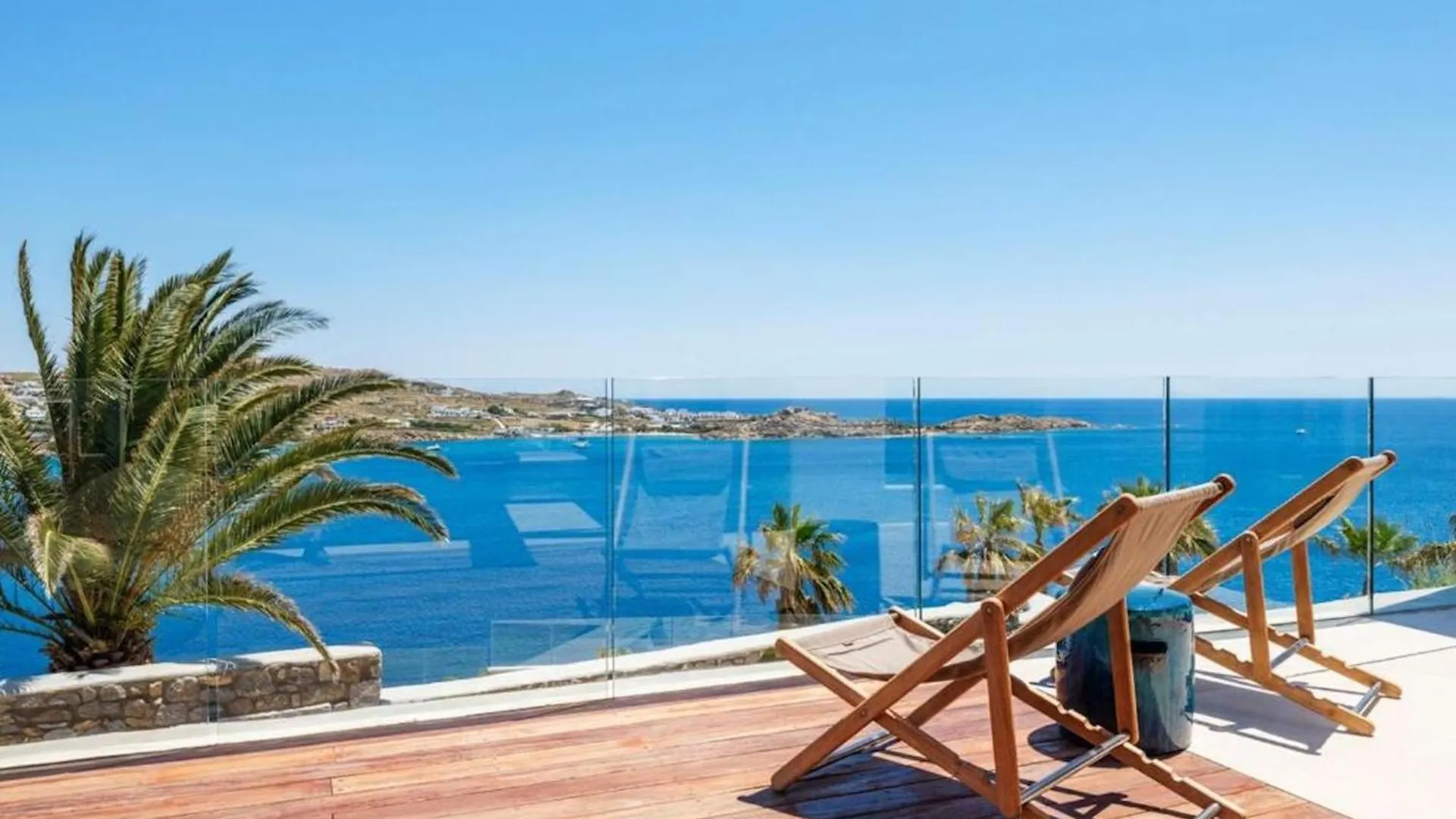 Villa Lilium III - Panoramic View Over Psarou Bay! 0*, Psarrou Grækenland